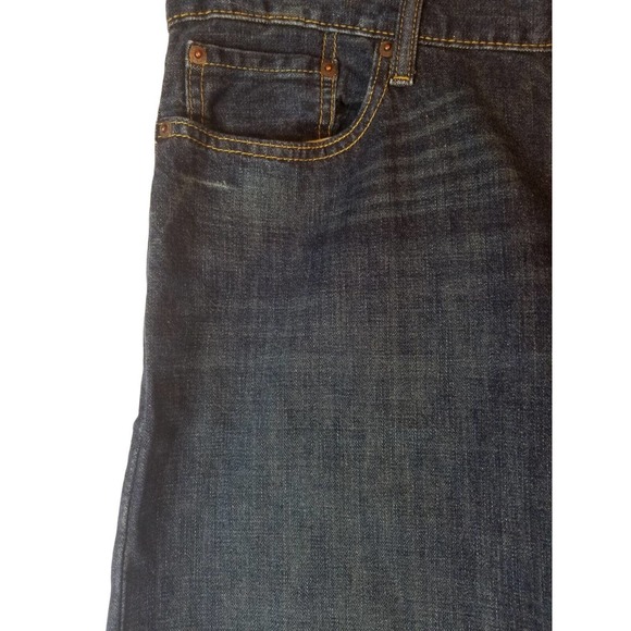 Levi's 514 Men Jeans Size 38x30 Blue Straight‎ Leg Blue Denim Jeans - Picture 3 of 8